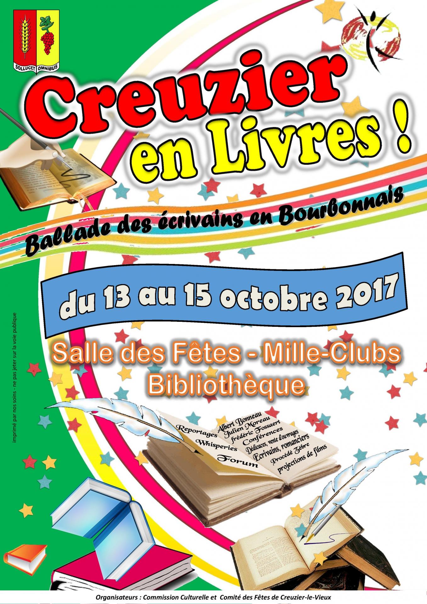 Affiche salon du livre