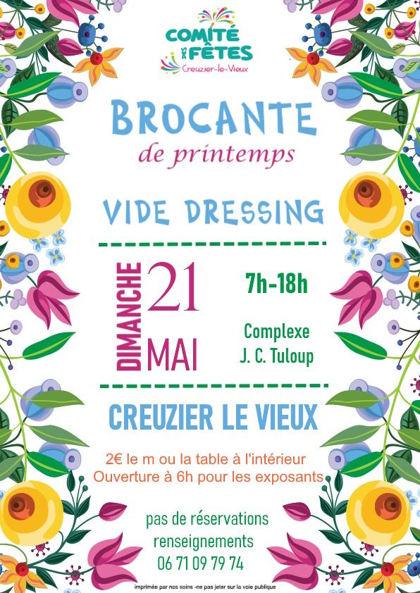 Brocante printemps 2023