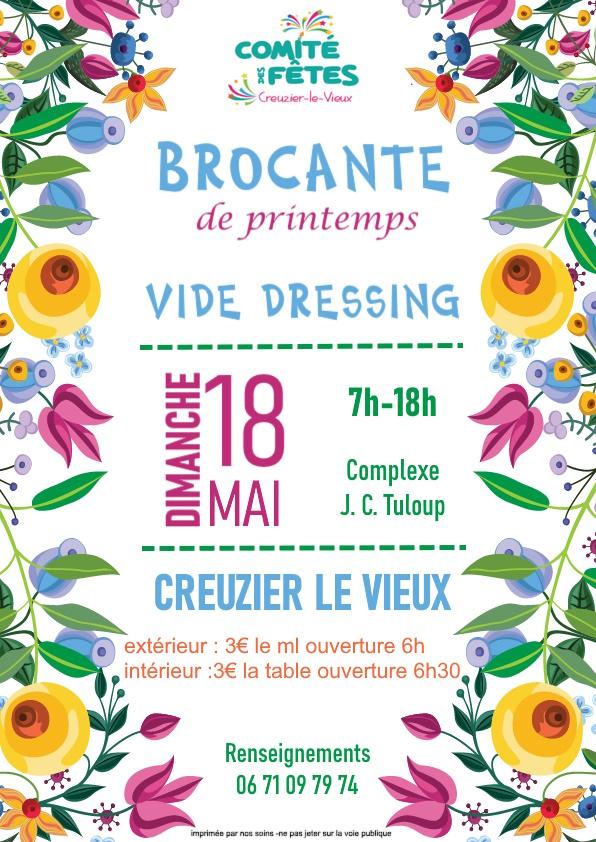 Brocante printemps 2026