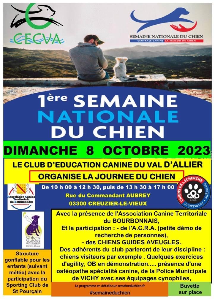 La journee du chien 8 oct 2023