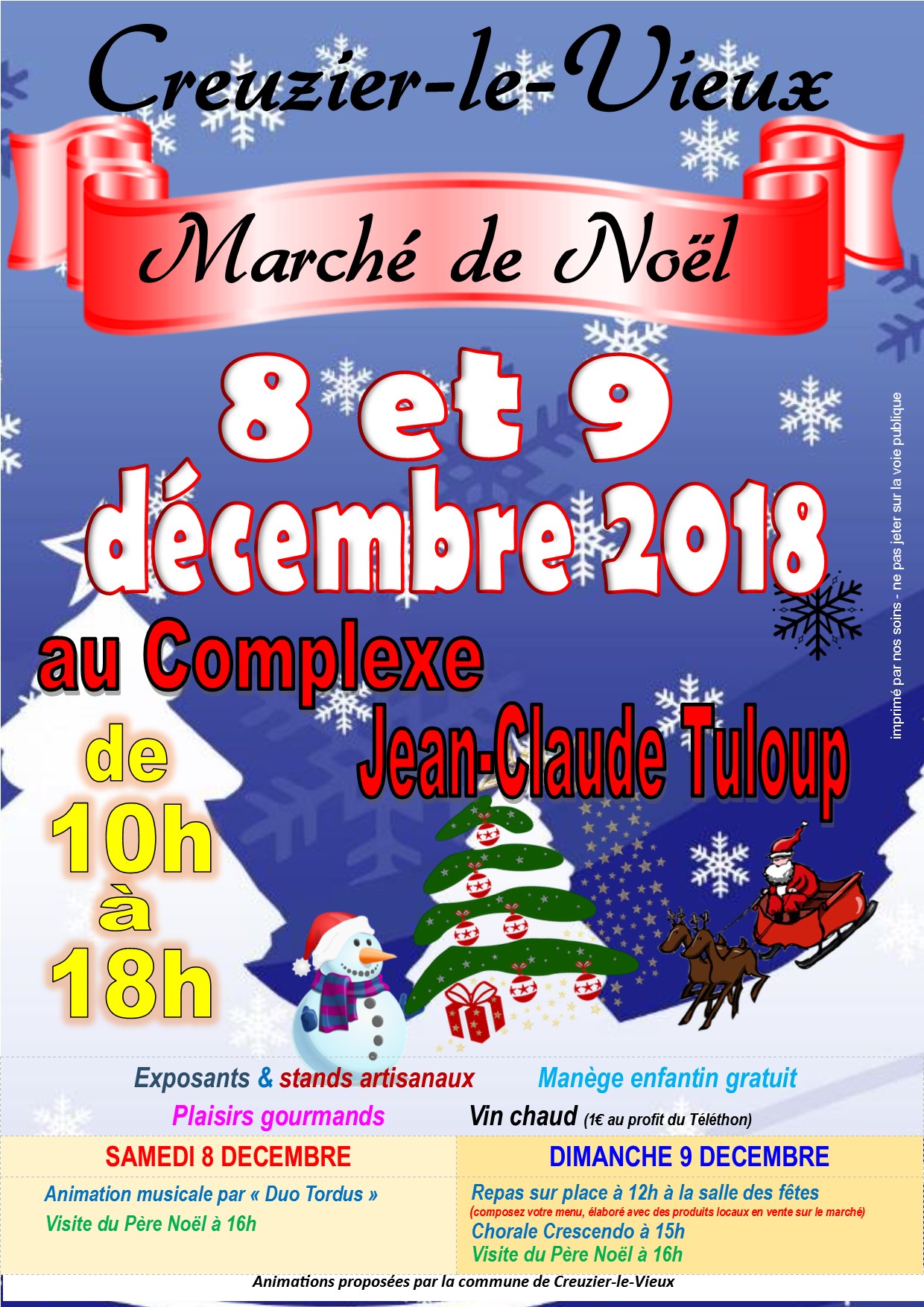 Marche de noel 2018