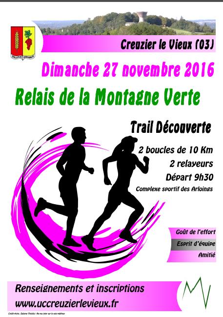 Trail montagne verte